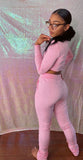 Jayda Two Piece Set (Pretty Pink)