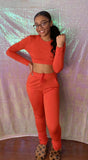 Jayda Two Piece Set (Ruby Red)