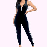 DESTINY VELVET JUMPSUIT (BLACK)